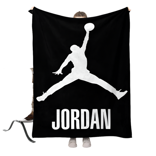 NNEOBA Basketball Star Flannel Blanket - Super Soft, 150x200 cm - Main Image