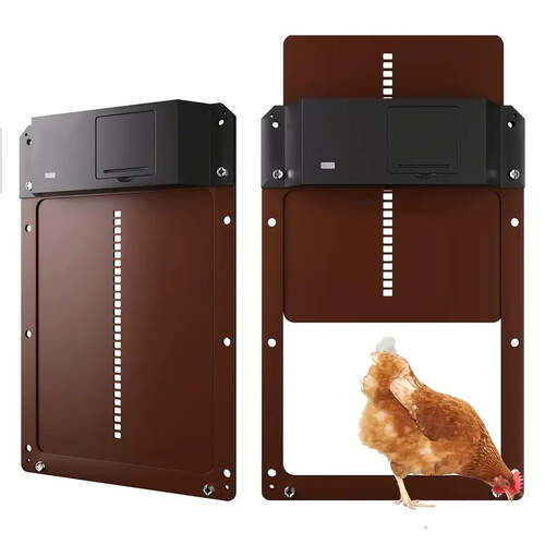 NNETM PCS Automatic Chicken House Coop Door Light-Sensitive Night And Morning Delay Auto Guard Door Opening For Chickens - Main Image