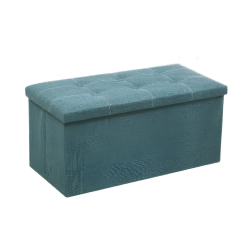 NNETM Durable Morandi Green Storage Stool - Main Image