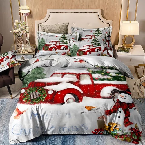 Elegant Touch Solid Color Duvet Cover Set - Easy Care-Queen - Main Image
