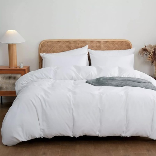 Serene Tones Pastel Duvet Cover Set - Quick-Dry Fabric-King - Main Image