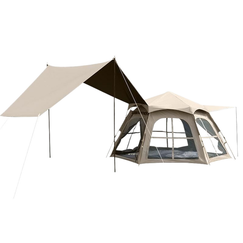 fabric canopy 2-in-1, Canopy 400 * 300cm, Tent 300 * 300 * 200cm - Main Image