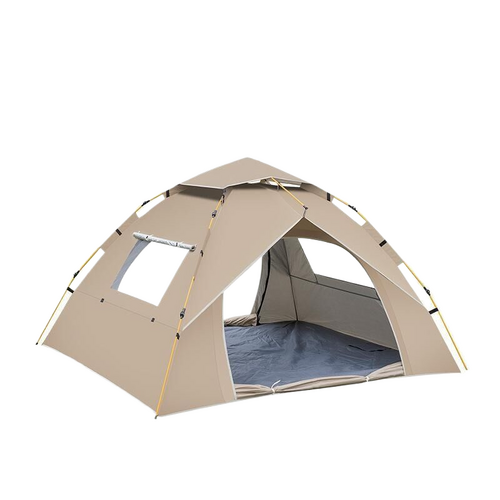Single layer tent for 3 to 4 people: 210*200*135cm - Main Image