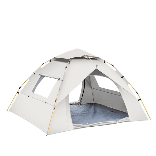Single-story Tent with Two Doors and Two Windows - Small Size (200X150X125cm) for Camping Enthusiasts. - Main Image