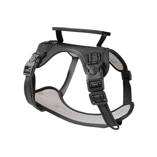 Reflective Dog Harness with Leash, No-Pull Vest Harness for Dogs, Adjustable Dog Vest with Handle, Walking Training Pet Harness M size - Main Image