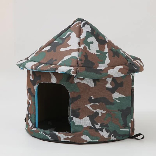 Outdoor Waterproof Cat House - Insulated, Weatherproof, Warm Shelter for Cats, Ideal for Winter Protection, Size: S 35*40cm - Main Image