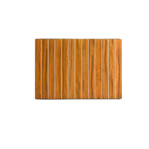 Outdoor folding 5 -inch aluminum alloy table board -wood grain color - Main Image
