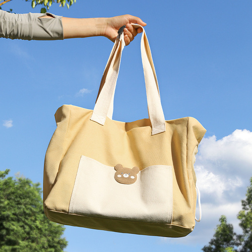 Breathable Pet Carrier Bag for Outdoor Use - Lightweight and Comfortable for Small Pets 38*15*30cm - Main Image