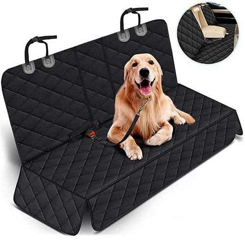 Universal Waterproof Dog Car Seat Cover with Non-Slip Backing - Pet Travel Protection Mat - Main Image