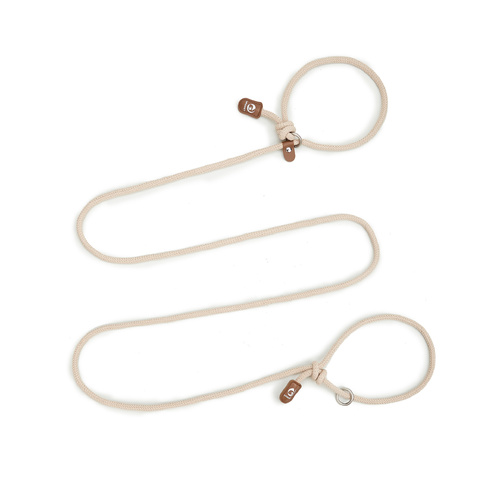 Adjustable Slip-On Dog Leashes - Lightweight and Comfortable Training Leads for Pets 3.35cm*8mm (Coffee, 2 pieces) - Main Image