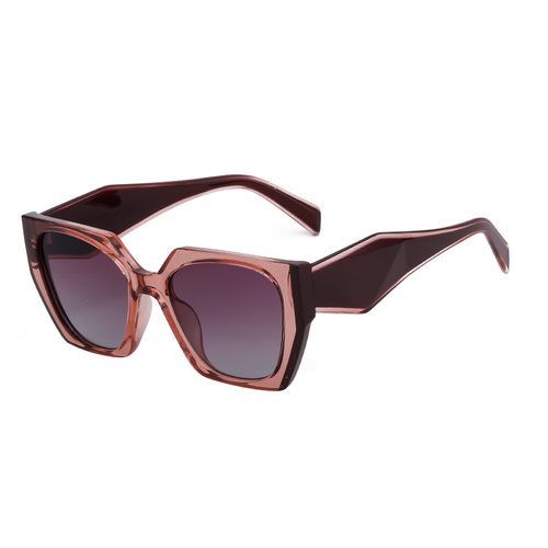 Bold Oversized Red Frame Sunglasses | UV400 Designer Fashion Shades - Main Image