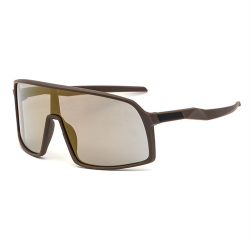 Cycling Sunglasses: Conquer the Road with Style and Protection coffee colors - Main Image