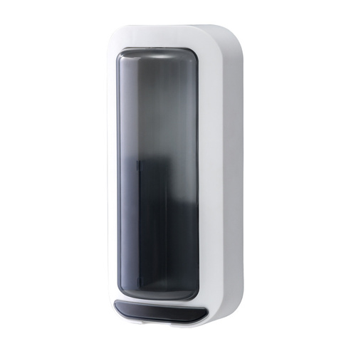 Wall-Mounted Utensil Holder with Dustproof and Insect-Resistant Cover 15cm(L)*6.5cm(D)*32cm(H)(Grey) - Main Image