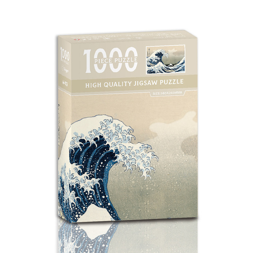 1000-Piece High-Quality Jigsaw Puzzle - The Great Wave off Kanagawa - Main Image