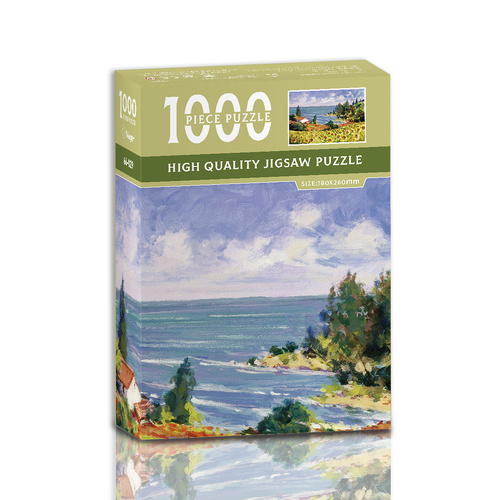 1000-Piece High-Quality Jigsaw Puzzle - Sunflower field - Main Image