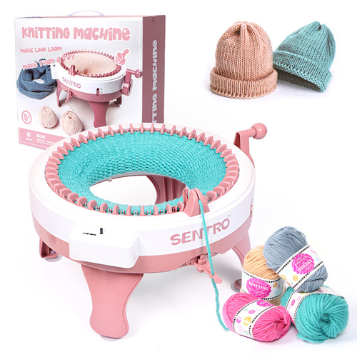 Sentro Knitting Machine - DIY Loom for Hats, Scarves, and More | 40 Needle Knitter for Kids & Adults - Main Image