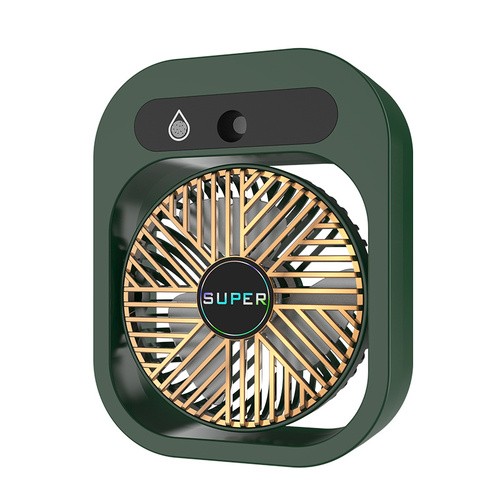 Blue color USB 2-in-1 Misting Fan & Humidifier – Portable Cooling and Humidifying Solution - Main Image