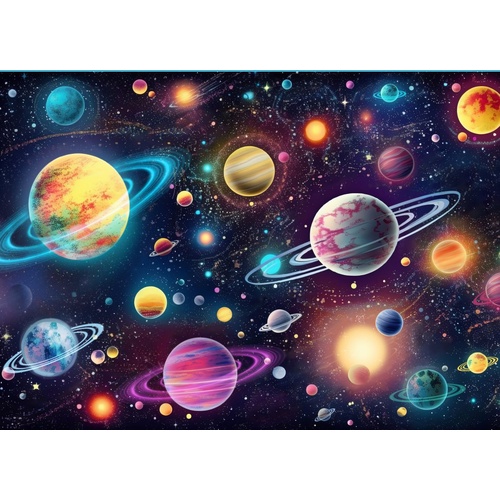 1000 Piece Hot Air Balloon Adventure Jigsaw Puzzle for Adults - Difficult Paper Puzzle for Adults with Beautiful Scenery, Stress Relief and Cognitive  - Main Image