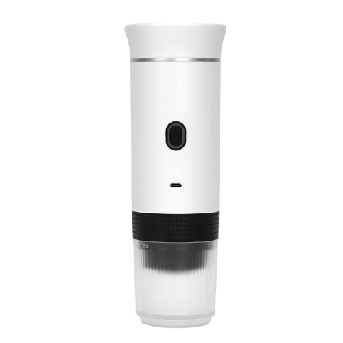 White Portable Espresso Coffee Machine - Universal 3-in-1 Capsule, Coffee Powder, and Espresso Maker - Main Image