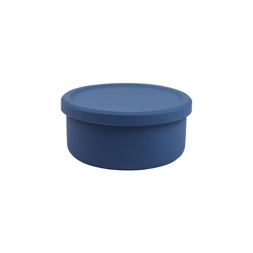 Blue (700ml) Dopamine-Style Food-Grade Lunch Box - Microwave Safe Fruit & Meal Storage Container - Main Image