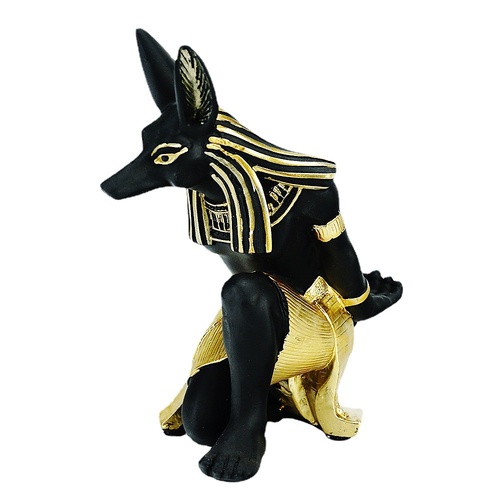 Egyptian Anubis Dog Wine Rack – Unique Resin Wine Holder for Home Decor - Main Image