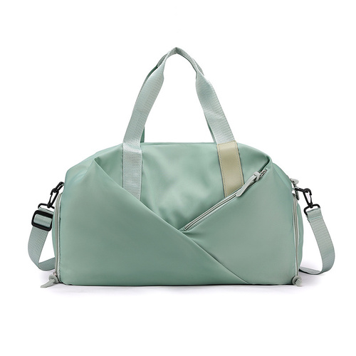 Green Stylish Gym Travel Bag with Shoe Compartment, Lightweight and Durable Design - Main Image