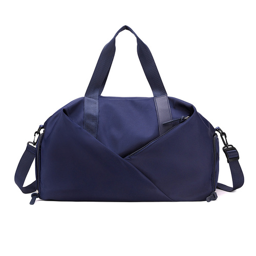 Nevy Blue Stylish Gym Travel Bag with Shoe Compartment, Lightweight and Durable Design - Main Image