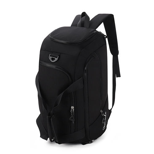 Black Large Capacity Travel Backpack – Multi-Function Carry-On Bag for Clothes, Luggage Storage, and Business Trips - Main Image