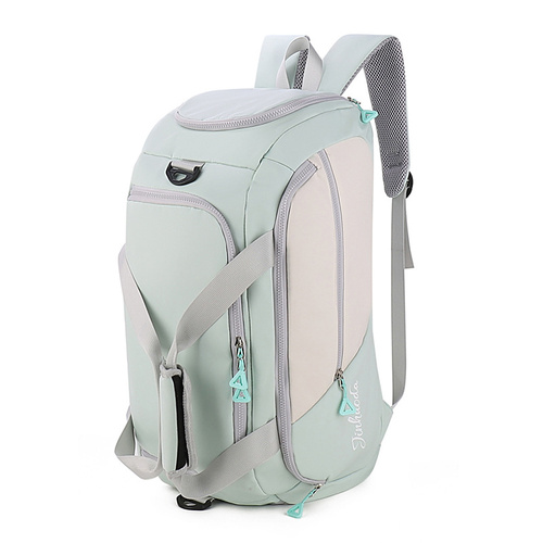 Light Green Large Capacity Travel Backpack - Multi-Function Carry-On Bag for Clothes, Luggage Storage, and Business Trips - Main Image