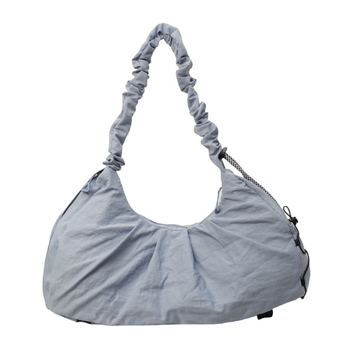 Blue Fashionable Lightweight Shoulder Bag - Compact Fitness Yoga Sports Bag for Women, Casual Training Bag - Main Image