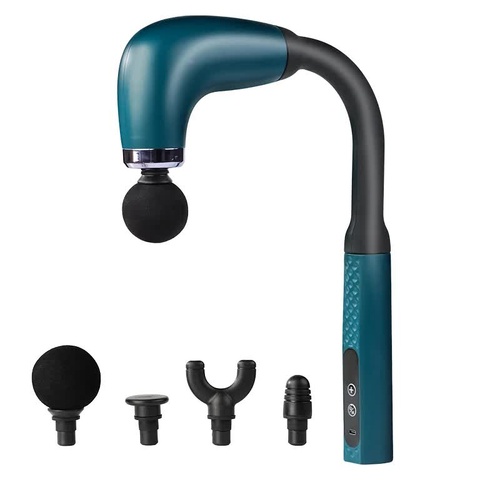 Green Electric Elbow Fascia Gun for Body/Head Relief Portable Silent Body Fatigue Reliever Hot Selling Massager - Main Image