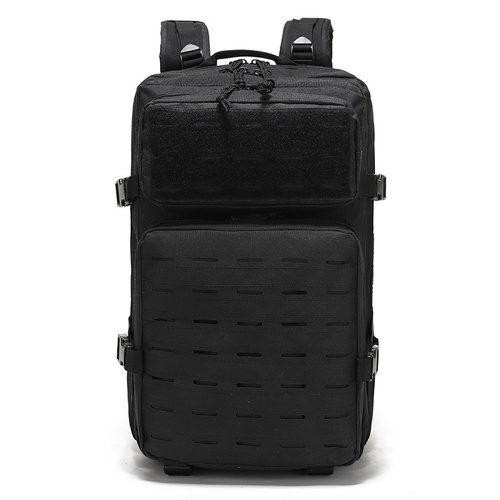 Black Outdoor sports backpack Large capacity travel commuter backpack Water-proof multifunctional backpack - Main Image