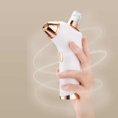 White Portable Oxygen Injector for Face Hydration and Skin Rejuvenation, 40ml USB Rechargeable Atomizer - Main Image