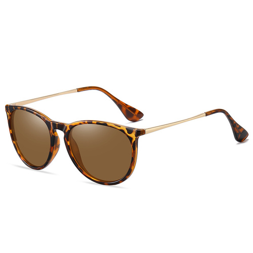 Leopard Brown Lens Stylish Polarized Sunglasses for Men and Women - UV Protection, Lightweight Design, Trendy Sunglasses for Outdoor Activities - Main Image