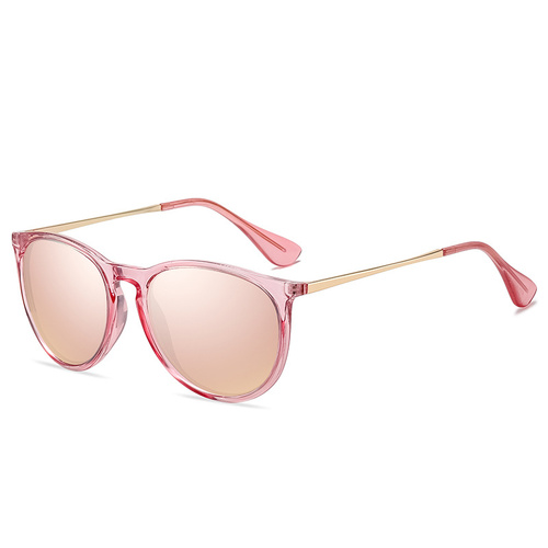 Pink Stylish Polarized Sunglasses for Men and Women - UV Protection, Lightweight Design, Trendy Sunglasses for Outdoor Activities - Main Image