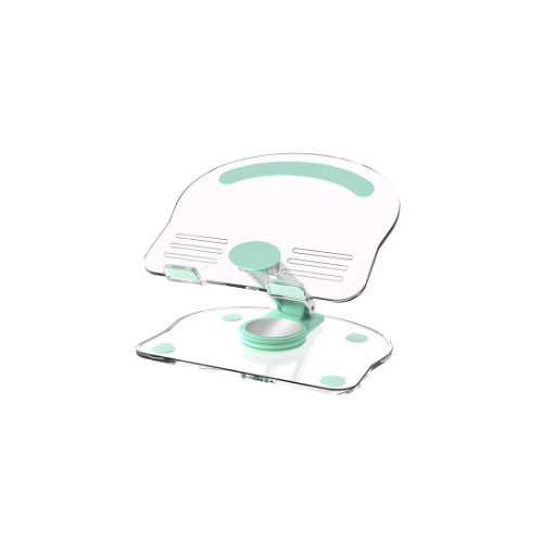 Green Acrylic Foldable Tablet and Phone Stand - 360° Rotation, Anti-Slip Design, Lightweight and Compact - Main Image