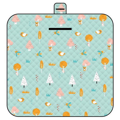 Thickened Waterproof Picnic Blanket - Portable Outdoor Beach Mat for Camping and Hiking 150*200cm(The Grove) - Main Image