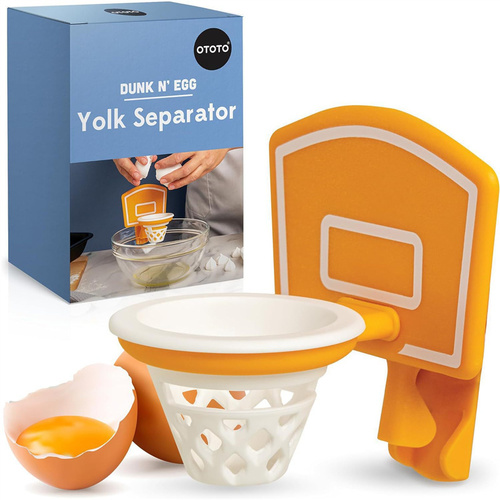 Dunk N’ Egg - Fun and Innovative Basketball-Themed Egg Yolk Separator for Your Kitchen - Main Image