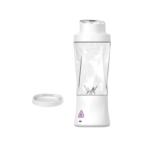 White High-Powered Portable Blender - Large-Capacity, Ice-Crushing On-the-Go Juicer - Main Image