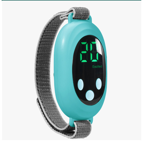 Green Portable Sleep Aid Device - EMS Pulse Relaxation & Stress Relief Gadget with LED Display, Adjustable Wrist Strap - Main Image