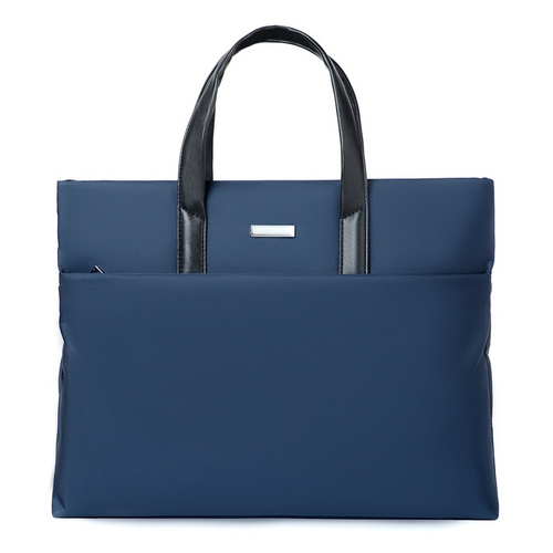 Blue Lightweight Business Tote Bag - Durable and Stylish for Work and Travel - Main Image