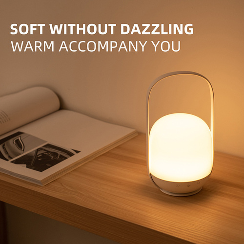 Portable LED Night Light with 16 Colors, 4 Dimming Modes, and Remote Control - Main Image