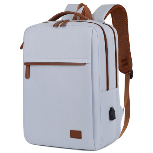 Light Blue Waterproof Business Backpack - 31L Capacity, Stylish and Versatile - Main Image