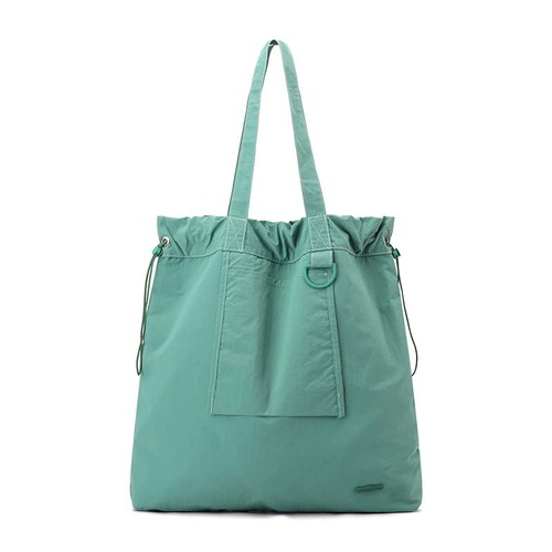 Green Large Capacity Tote Bag - Lightweight Single Shoulder Bag for Commute, Casual Outings, and Shopping - Main Image