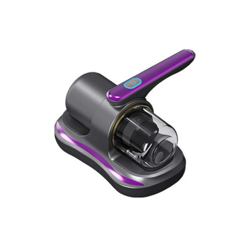 Purple Handheld Dust Mite Vacuum Cleaner - Cordless, High Suction Power, USB Rechargeable - Main Image