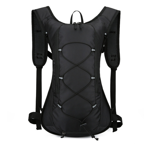 Black Outdoor Sports Hydration Backpack for Running, Hiking, and Cycling - Lightweight and Waterproof - Main Image