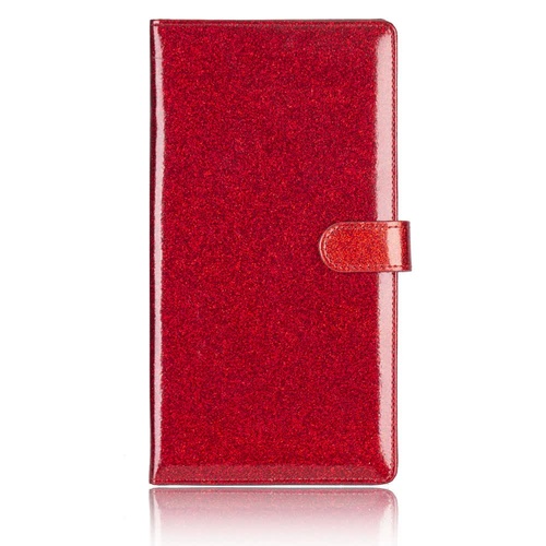 Red Sparkling Document Organizer Wallet - 24x12.8cm, Lightweight and Durable - Main Image