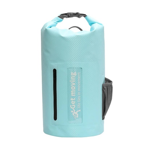 Blue 10L Multifunctional Waterproof Dry Bag Backpack - Roll-Top Outdoor Bag for Water Sports and Travel - Main Image