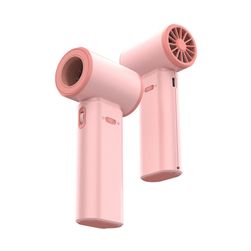 Pink Portable 2-in-1 Mini Handheld Fan and Hair Dryer - Main Image