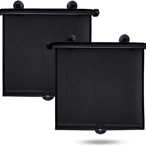 2 PCS Car Side Window Sunshade Protector, UV Protection and Heat Blocker 40x45cm - Main Image